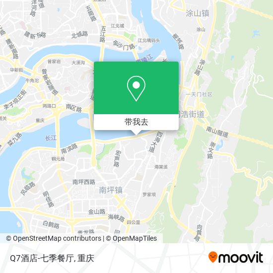 Q7酒店-七季餐厅地图
