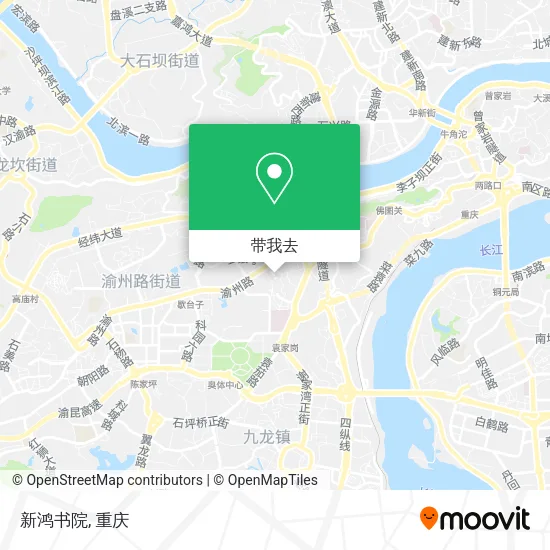 新鸿书院地图