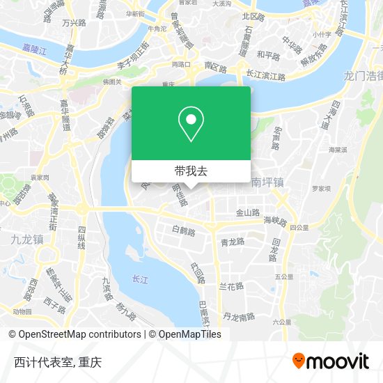 西计代表室地图