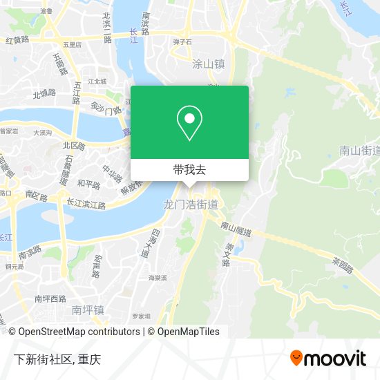下新街社区地图