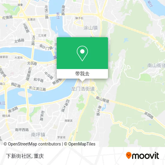 下新街社区地图