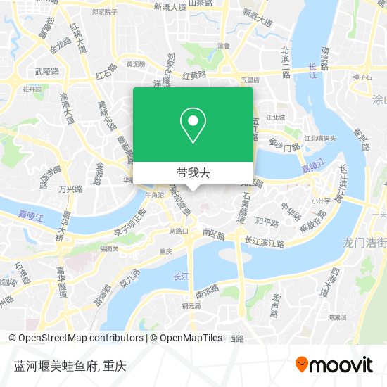 蓝河堰美蛙鱼府地图