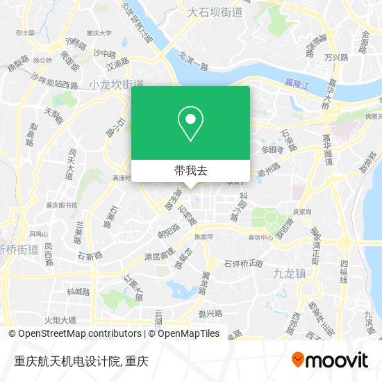 重庆航天机电设计院地图