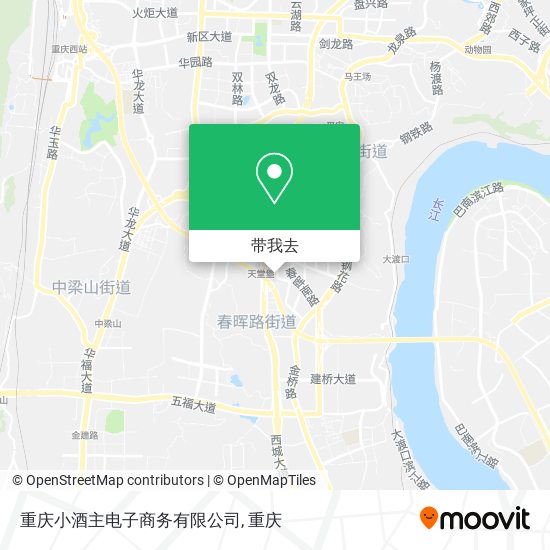 重庆小酒主电子商务有限公司地图