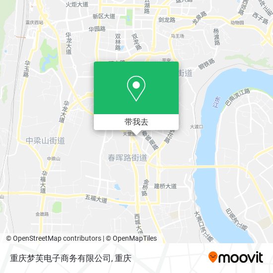 重庆梦芙电子商务有限公司地图