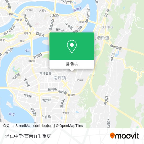 辅仁中学-西南1门地图