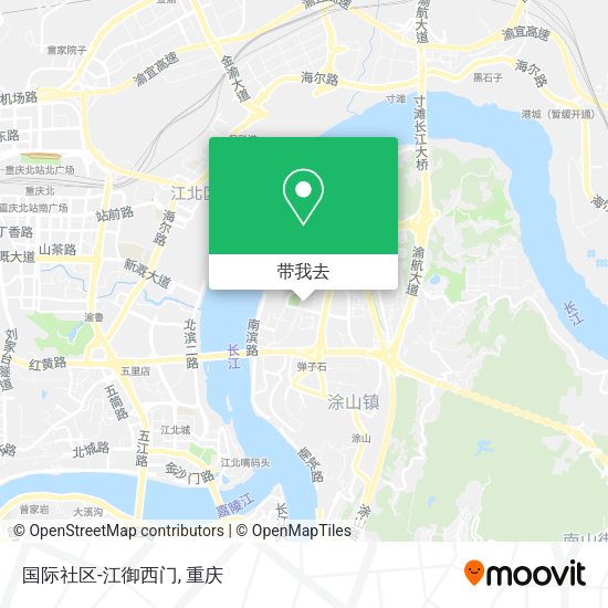 国际社区-江御西门地图