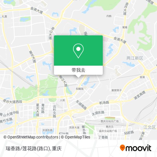 瑞香路/莲花路(路口)地图