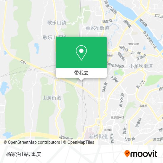 杨家沟1站地图
