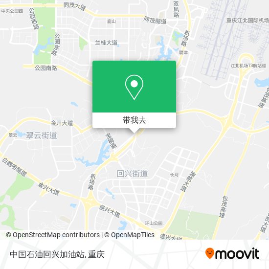 中国石油回兴加油站地图