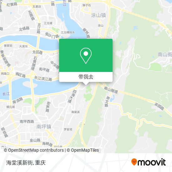 海棠溪新街地图