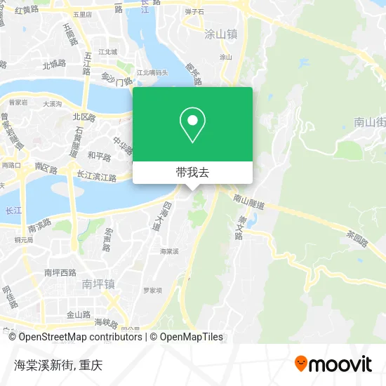 海棠溪新街地图