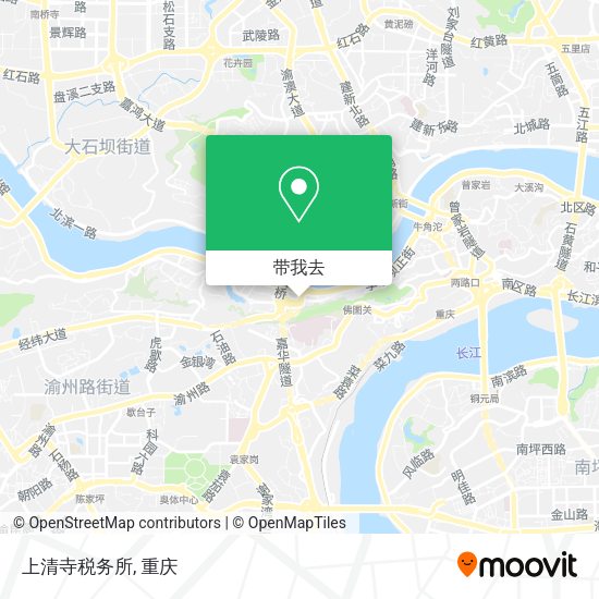 上清寺税务所地图