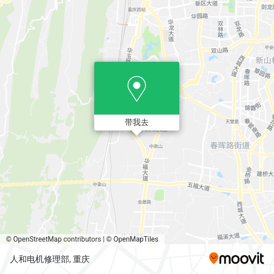 人和电机修理部地图