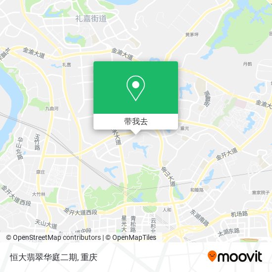 恒大翡翠华庭二期地图