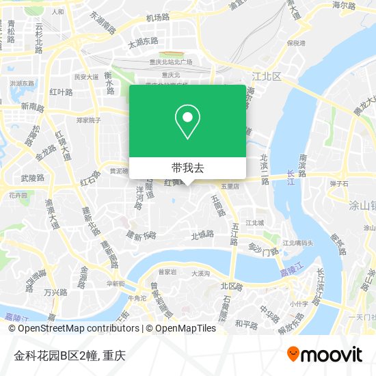 金科花园B区2幢地图