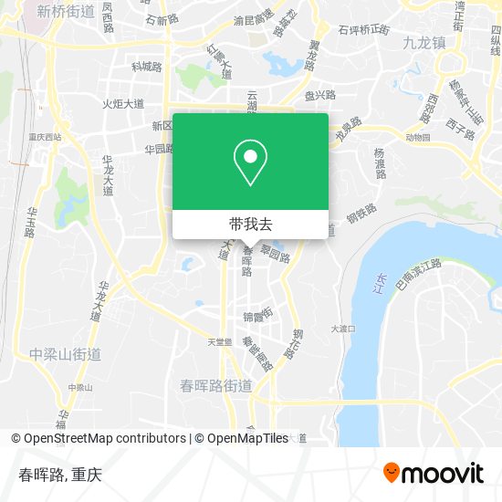 春晖路地图