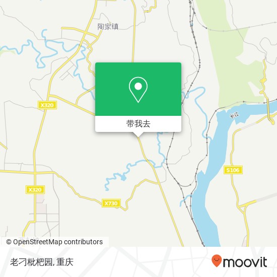 老刁枇杷园地图