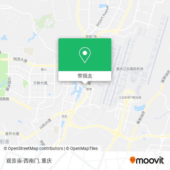 观音庙-西南门地图