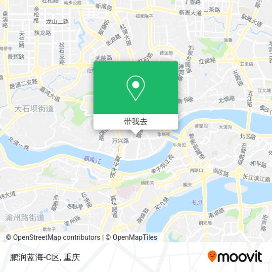 鹏润蓝海-C区地图