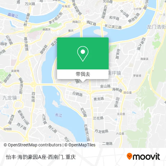 怡丰·海韵豪园A座-西南门地图