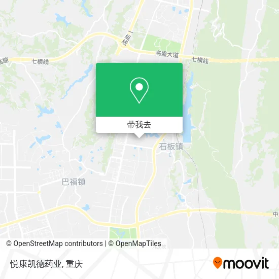 悦康凯德药业地图