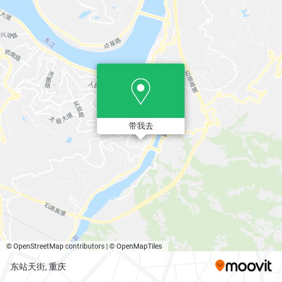 东站天街地图
