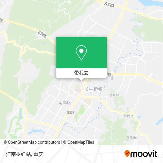 江南枢纽站地图