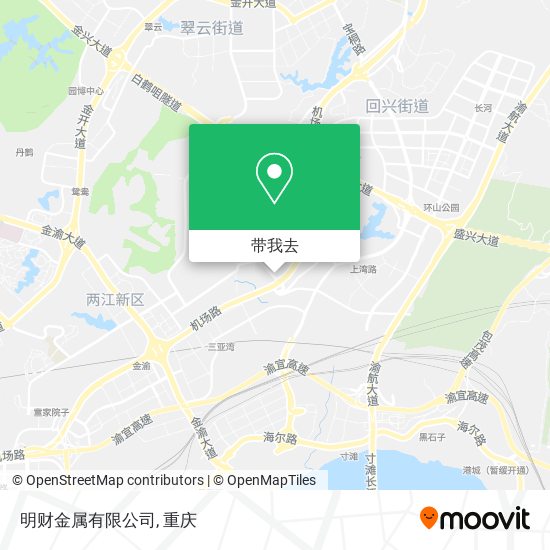 明财金属有限公司地图