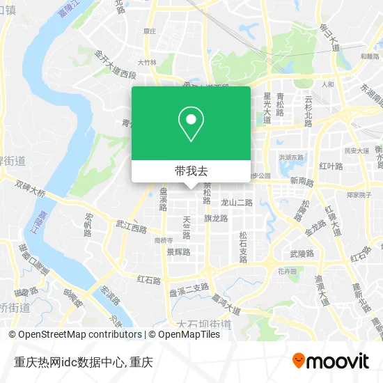 重庆热网idc数据中心地图