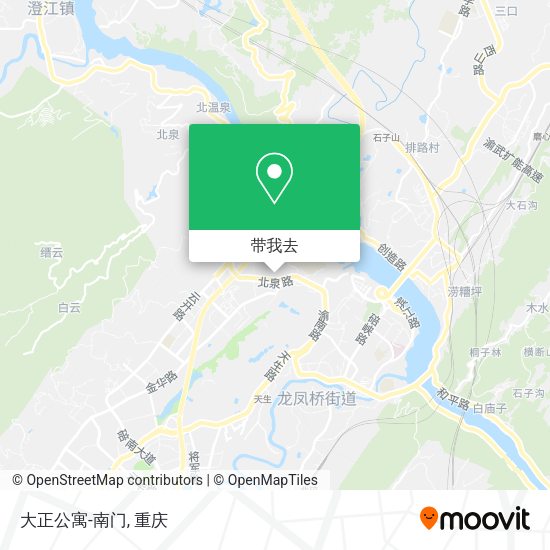 大正公寓-南门地图