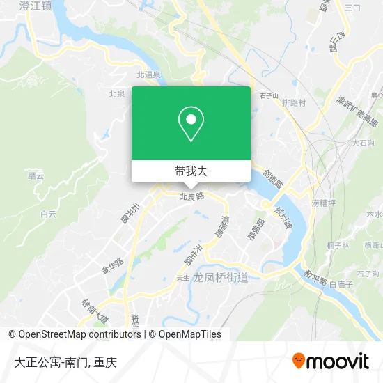 大正公寓-南门地图