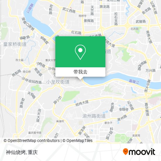 神仙烧烤地图