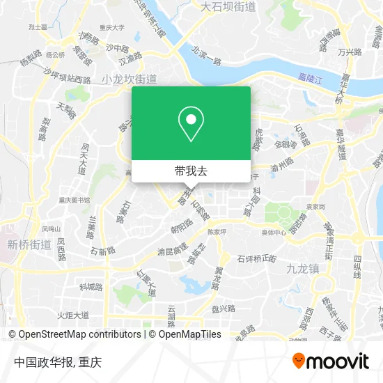 中国政华报地图