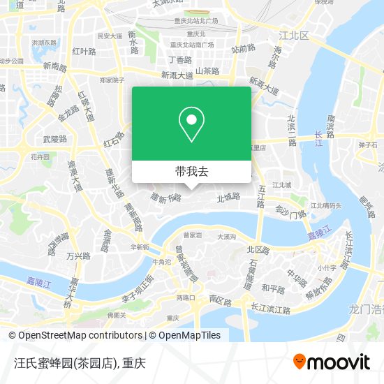 汪氏蜜蜂园(茶园店)地图