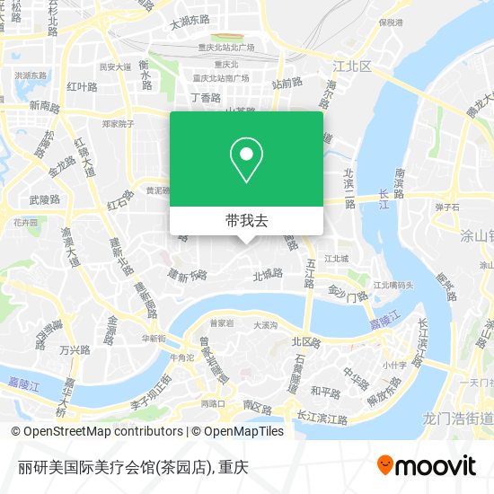 丽研美国际美疗会馆(茶园店)地图