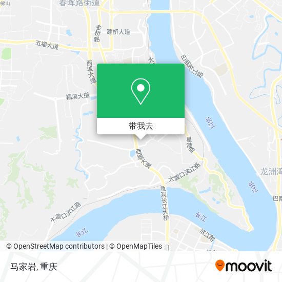 马家岩地图