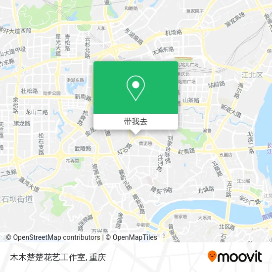 木木楚楚花艺工作室地图