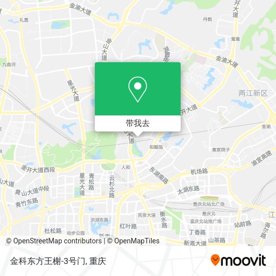 金科东方王榭-3号门地图