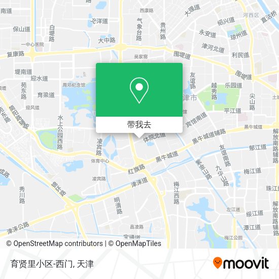 育贤里小区-西门地图