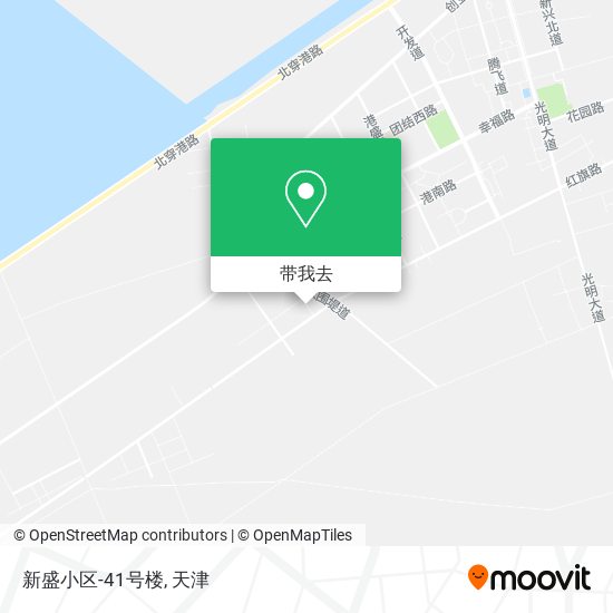 新盛小区-41号楼地图