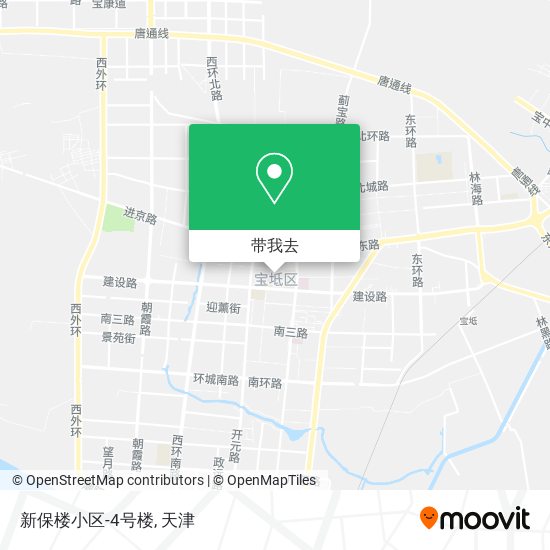 新保楼小区-4号楼地图