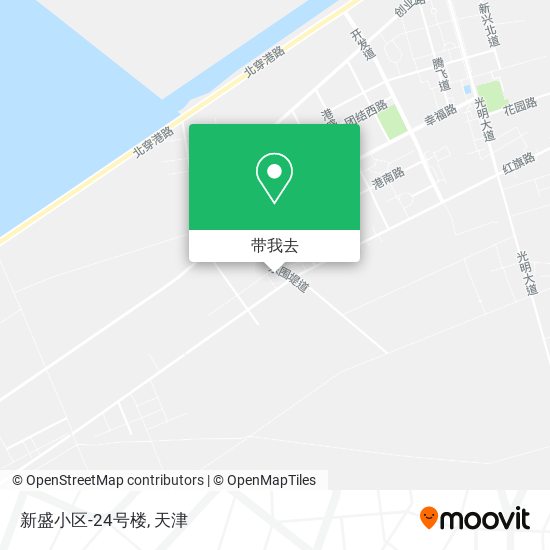 新盛小区-24号楼地图