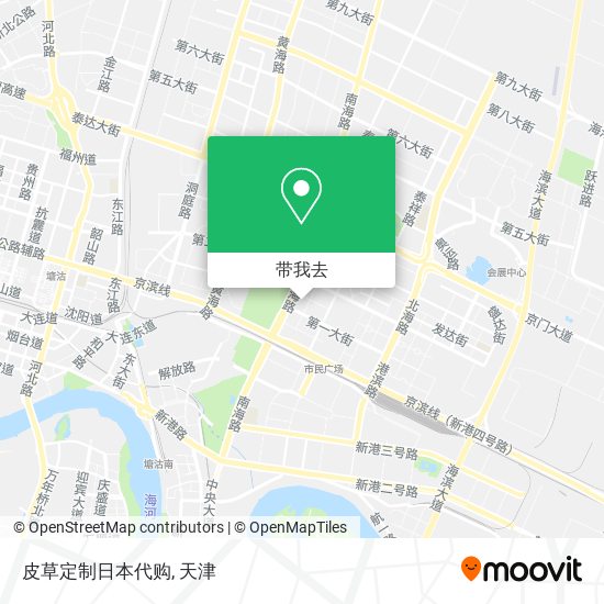 皮草定制日本代购地图
