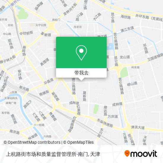 上杭路街市场和质量监督管理所-南门地图