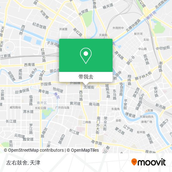 左右鼓舍地图