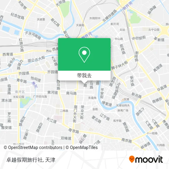 卓越假期旅行社地图