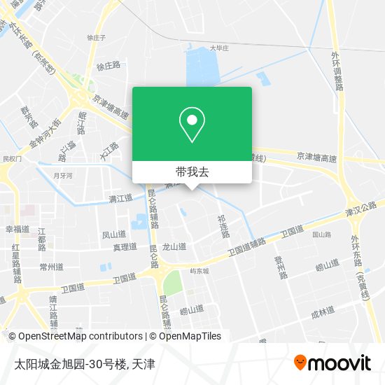 太阳城金旭园-30号楼地图