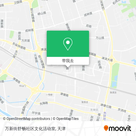 万新街舒畅社区文化活动室地图