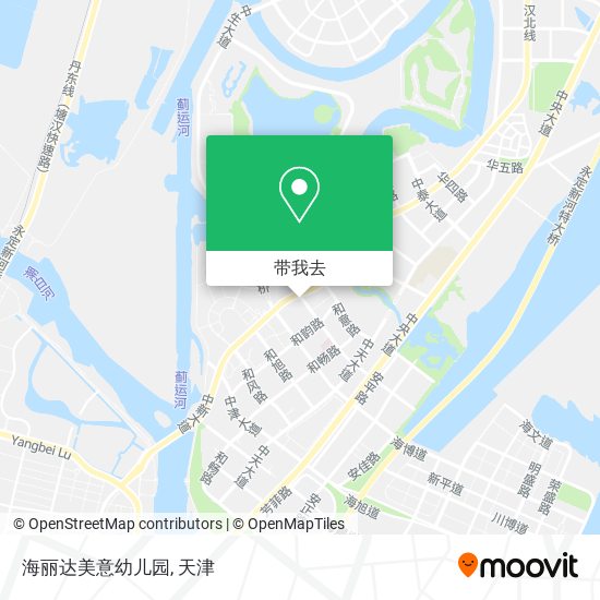 海丽达美意幼儿园地图